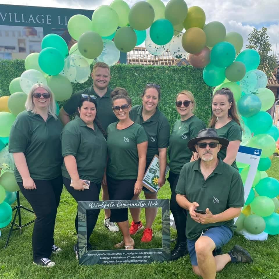 Woodgate community committee members at the first Summer Fair